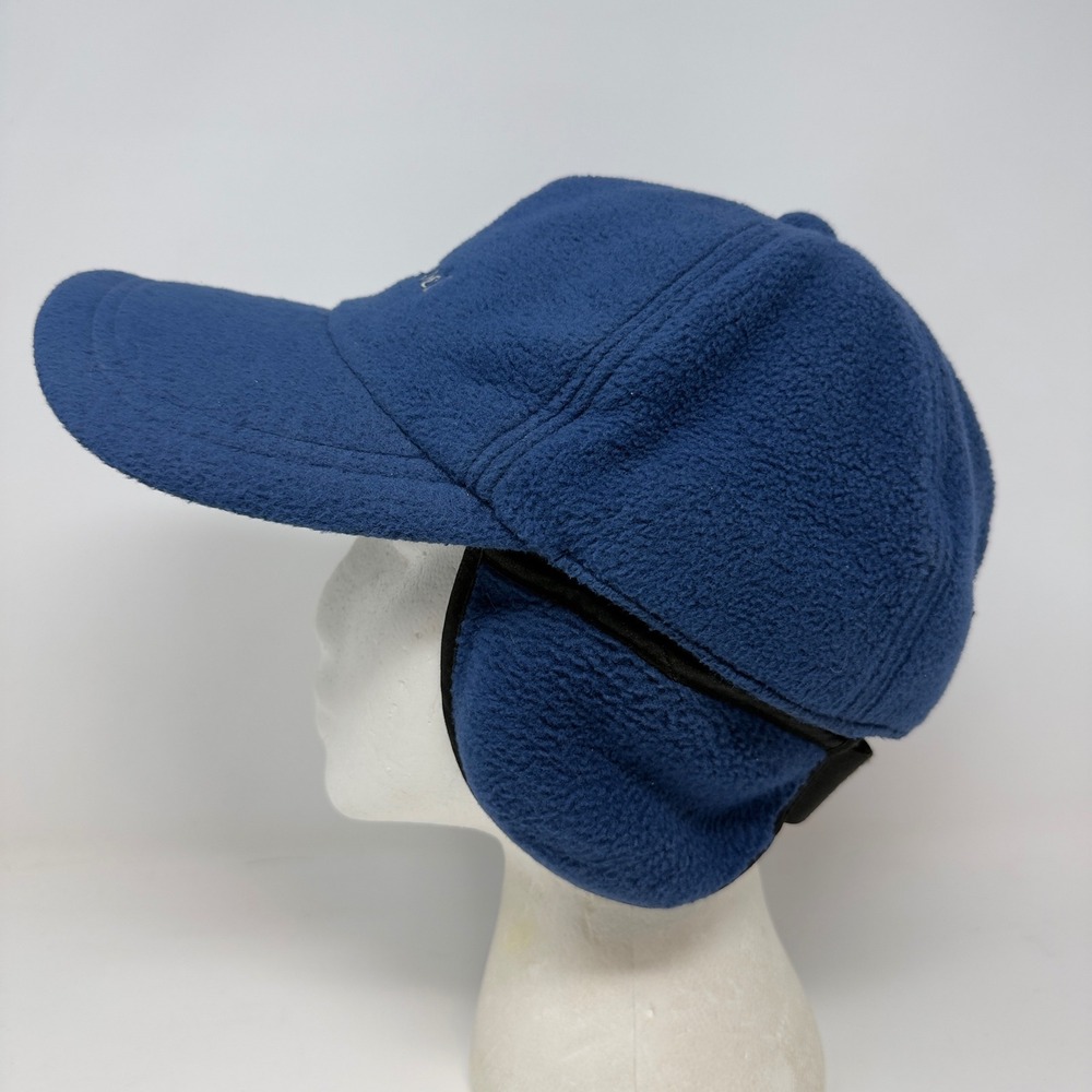 Mont•bell Blue Fleece Winter Hat with Ear Flaps Men's XL 60-61.5cm Style 1108424 - Picture 5 of 13